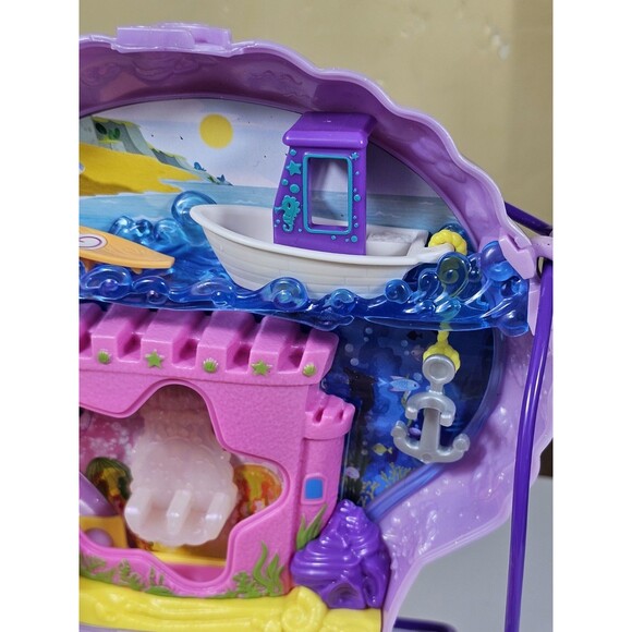 2019 Polly Pocket Underwater Ocean Shell Clam Shell No Figures Included - Picture 10 of 10